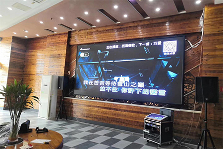 酒店全彩led顯示屏